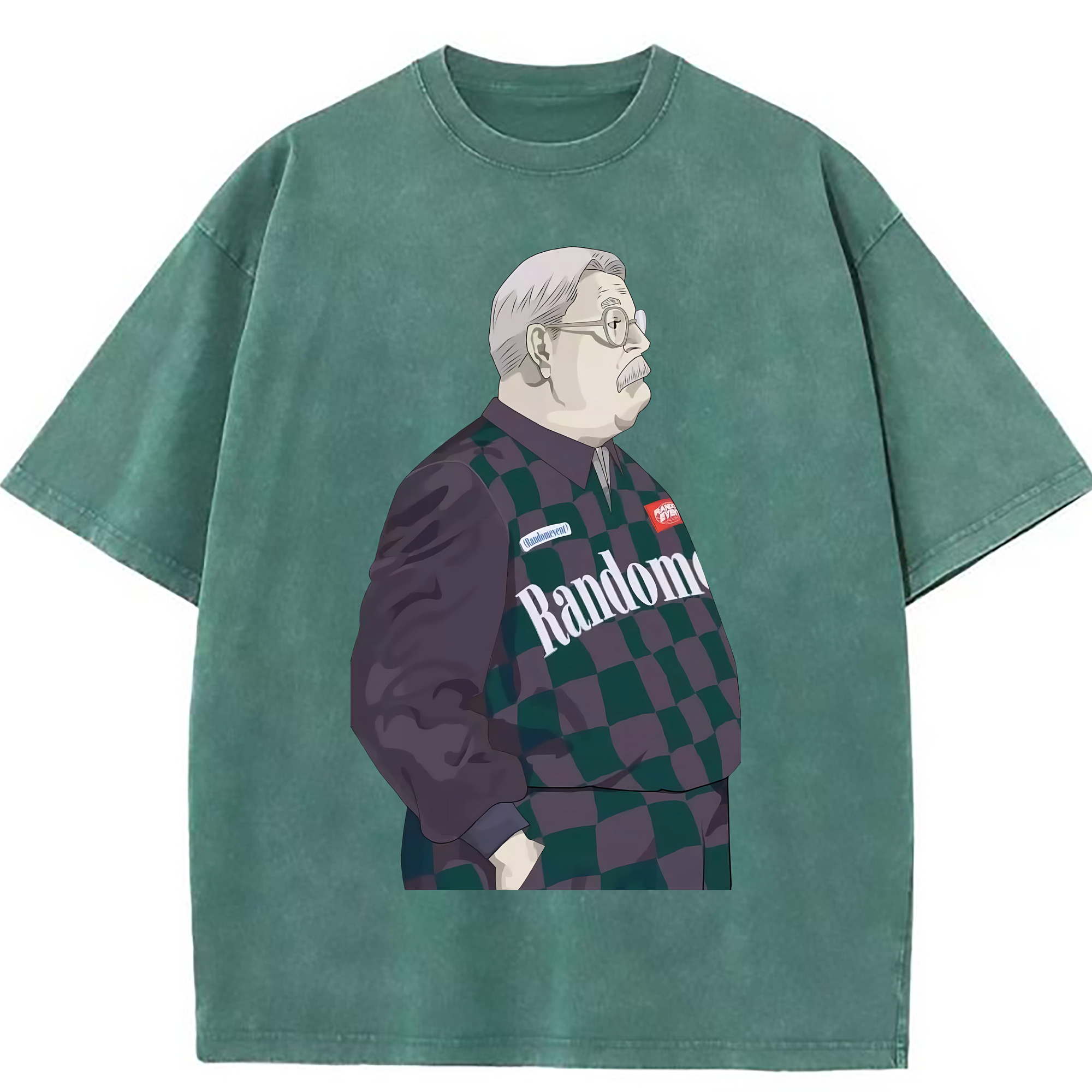 （画像用） SLAM DUNK／スラムダンク 綿100% ヴィンテージ風 半袖Tシャツ（フロントプリント）